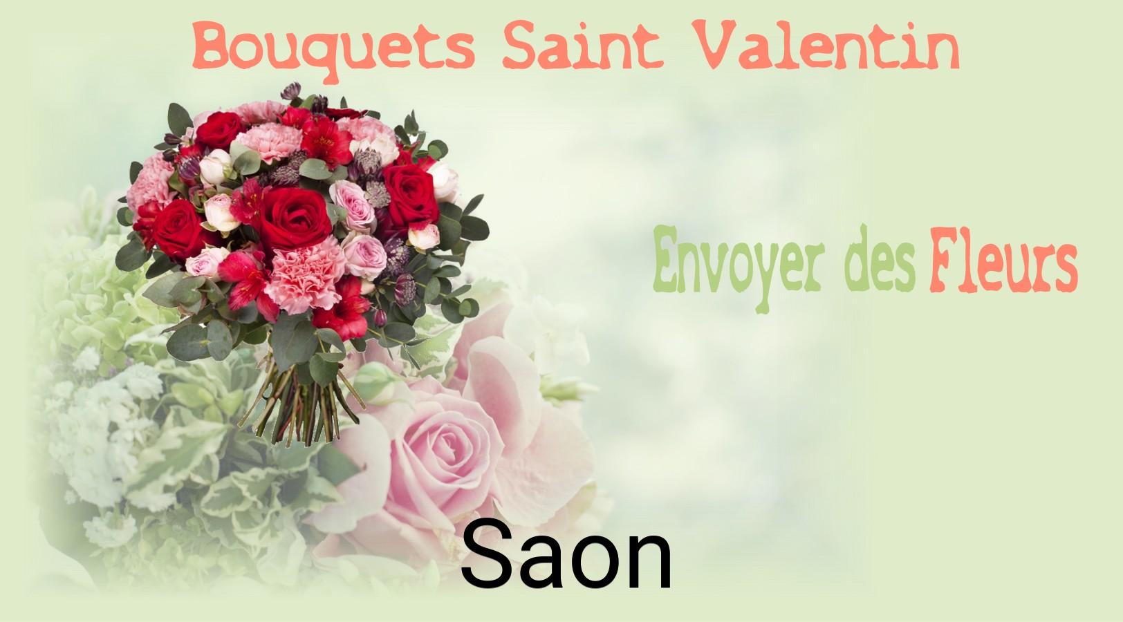 Roses de Saint-Valentin livrées à Saon